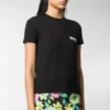Tricou cu mânecă scurtă și imprimeu cu logo-ul Alphabet, negru 612964TIV521070