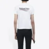 Tricou cu mânecă scurtă și imprimeu cu logo-ul Alphabet „White” 612964TIV529040
