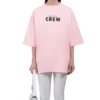 Tricou cu mânecă scurtă și imprimeu cu logo-ul echipei, roz/roșu 620941TIVG91900