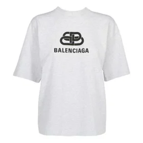 Tricou cu mânecă scurtă și logo, gri 583098TFV652569 Tricou cu mânecă scurtă și logo, gri 583098TFV652569