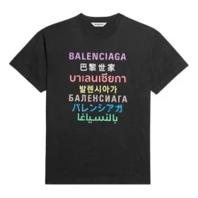 Tricou cu mânecă scurtă și logo imprimat „Negru” 612965TJVI32771