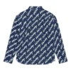Tricou cu mânecă scurtă și logo Scribble, croială largă „Midnight Blue” 662983TLLJ48502