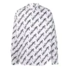 Tricou cu mânecă scurtă și logo Scribble, croială largă „White” 662983TLLJ49040