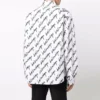 Tricou cu mânecă scurtă și logo Scribble, croială largă „White” 662983TLLJ49040
