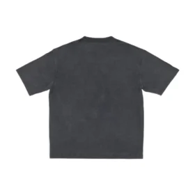 Tricou cu mânecă scurtă și logo Varsity „Washed Black” 612966TMV981000 Tricou cu mânecă scurtă și logo Varsity „Washed Black” 612966TMV981000