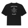 Tricou cu mânecă scurtă, imprimeu Balenciaga, negru, pentru bărbați, 641614TJV781000