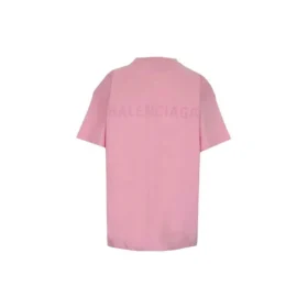 Tricou cu mânecă scurtă, imprimeu cu logo alfabetic „Pink” 612965TIVG55700 Tricou cu mânecă scurtă, imprimeu cu logo alfabetic „Pink” 612965TIVG55700