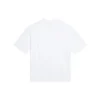 Tricou cu mânecă scurtă, imprimeu cu logo retro și portret al trupei „White” 612965TIV479000
