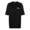 Tricou cu mânecă scurtă, imprimeu Political Campaign, versiune mare, negru 620941TIV521070