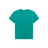 Tricou cu mânecă scurtă, imprimeu retro cu logo pe piept, verde 612965TIV473640