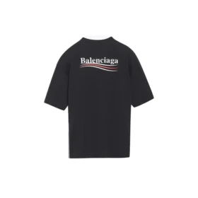 Tricou cu mânecă scurtă, larg, negru, cu imprimeu logo 641655TIV521070 Tricou cu mânecă scurtă, larg, negru, cu imprimeu logo 641655TIV521070