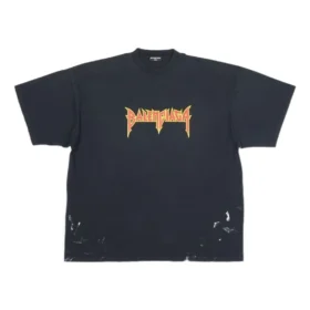 Tricou cu mânecă scurtă Metallica, croială oversized „Black Orange” 694576TMV880105 Tricou cu mânecă scurtă Metallica, croială oversized „Black Orange” 694576TMV880105