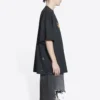 Tricou cu mânecă scurtă Metallica, croială oversized „Negru-portocaliu” 694576TMV881055