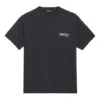 Tricou cu mânecă scurtă pentru bărbați Balenciaga cu imprimeu alfabet, negru 641675TIV521070