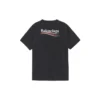 Tricou cu mânecă scurtă pentru bărbați Balenciaga cu imprimeu alfabet, negru 641675TIV521070