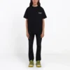 Tricou cu mânecă scurtă pentru bărbați Balenciaga cu imprimeu alfabet, negru 641675TIV521070