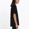 Tricou cu mânecă scurtă pentru bărbați Balenciaga cu imprimeu alfabet, negru 641675TIV521070
