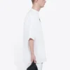 Tricou cu mânecă scurtă pentru bărbați Balenciaga cu imprimeu „Alphabet”, alb, 620969TIV749040
