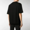 Tricou cu mânecă scurtă pentru bărbați Balenciaga cu imprimeu BLogo, negru 612966TJVD61000