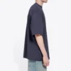 Tricou cu mânecă scurtă pentru bărbați Balenciaga, cu imprimeu de Political Campaign, albastru marin 570803TAV444128