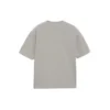 Tricou cu mânecă scurtă pentru bărbați Balenciaga cu imprimeu logo BB, gri 544271TCV251300