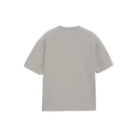 Tricou cu mânecă scurtă pentru bărbați Balenciaga cu imprimeu logo BB, gri 544271TCV251300 Tricou cu mânecă scurtă pentru bărbați Balenciaga cu imprimeu logo BB, gri 544271TCV251300