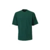 Tricou cu mânecă scurtă pentru bărbați Balenciaga cu imprimeu logo, verde 570805THV803230