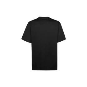 Tricou cu mânecă scurtă pentru bărbați Balenciaga cu logo, tricotat, negru 556150TYK281000