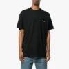 Tricou cu mânecă scurtă pentru bărbați Balenciaga cu logo, tricotat, negru 556150TYK281000
