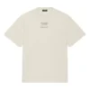 Tricou cu mânecă scurtă pentru bărbați Balenciaga FW21 cu imprimeu alfabetic, bej 651795TJV909054