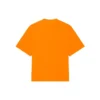 Tricou cu mânecă scurtă pentru bărbați Balenciaga FW21 HI MY NAME IS WIDE FIT cu imprimeu alfabetic retro, tricotat, portocaliu 661715TKVH57513