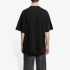 Tricou cu mânecă scurtă pentru bărbați Balenciaga Rammstein Germany Band Crossover, negru 651795TLV511000