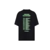 Tricou cu mânecă scurtă pentru bărbați Balenciaga Speedhunters Band, negru, 556133TCV381000