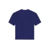 Tricou cu mânecă scurtă pentru bărbați Balenciaga SS21, cu imprimeu cu litere din logo, albastru, 612966TIV545400