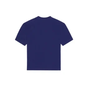 Tricou cu mânecă scurtă pentru bărbați Balenciaga SS21, cu imprimeu cu litere din logo, albastru, 612966TIV545400 Tricou cu mânecă scurtă pentru bărbați Balenciaga SS21, cu imprimeu cu litere din logo, albastru, 612966TIV545400