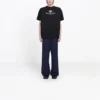 Tricou cu mânecă scurtă pentru bărbați Balenciaga SS21 cu logo B Alphabet, model negru 570803TFV761000