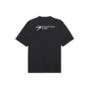 Tricou cu mânecă scurtă pentru bărbați Balenciaga SS21 cu logo brodat, negru, 641675TKV861070