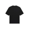 Tricou cu mânecă scurtă pentru bărbați Balenciaga SS21, culoare solidă, cu imprimeu logo, negru 612966TJV871070