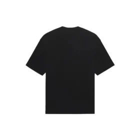 Tricou cu mânecă scurtă pentru bărbați Balenciaga SS21, culoare solidă, cu imprimeu logo, negru 612966TJV871070 Tricou cu mânecă scurtă pentru bărbați Balenciaga SS21, culoare solidă, cu imprimeu logo, negru 612966TJV871070