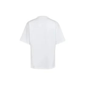 Tricou cu mânecă scurtă pentru bărbați Balenciaga SS21 Word, alb, 641613TJVI59040 Tricou cu mânecă scurtă pentru bărbați Balenciaga SS21 Word, alb, 641613TJVI59040