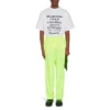 Tricou cu mânecă scurtă pentru bărbați Balenciaga SS21 Word, alb, 641613TJVI59040