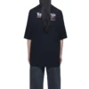 Tricou cu mânecă scurtă pentru Political Campaign, negru 570791TAV441000