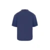 Tricou cu mânecă scurtă retro Balenciaga SS21 pentru bărbați, albastru 612966TJV874866