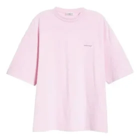 Tricou cu mânecă scurtă, roz, cu logo mic „Basic Alphabet” 571205TEV182014 Tricou cu mânecă scurtă, roz, cu logo mic „Basic Alphabet” 571205TEV182014