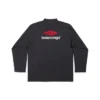 Tricou cu mâneci lungi 3B Sports Icon Oversized „Negru Roșu Alb” 720250TPVD71470