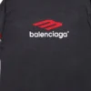 Tricou cu mâneci lungi 3B Sports Icon Oversized „Negru Roșu Alb” 720250TPVD71470