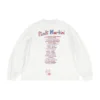 Tricou cu mâneci lungi Balenciaga x Pink Martini Oversized „Ecru” 699191TMVN99800