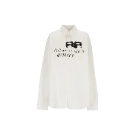 Tricou cu mâneci lungi BB, desenat manual, croială oversized „White” 725722TYB189000