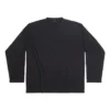 Tricou cu mâneci lungi, croială oversized „Black Faded” 739783TOVF49034