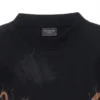 Tricou cu mâneci lungi Heavy Metal, croială oversized „Black Faded” 739783TOVE11055